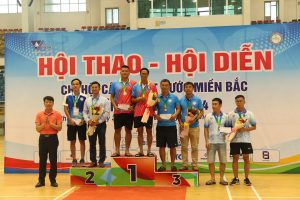 Hội Diễn Lần Thứ X 2024 Chi Hội Cấp Thoát Nước Miền Bắc - môn tennis